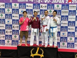 Bripda Muh. Risaldi, Polisi Karateka Polda Sulbar, Kibarkan Merah Putih di Jepang!