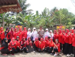 Wujudkan Semangat Merdeka, Kapolres Pasangkayu Tinjau Pemanfaatan Pekarangan di Desa Motu