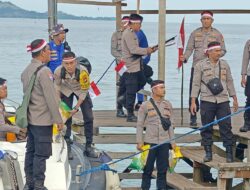 Bersama Masyarakat, Polda Sulbar dan Pemprov Sulbar Hadirkan Pangan Murah di Pulau Karampuang