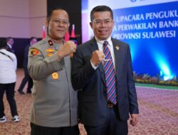 Pengukuhan Kepala BI Sulbar, Wakapolda Sulbar Perkuat Sinergitas untuk Ekonomi Daerah