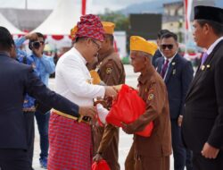 Wakapolda Sulbar Hadiri Upacara HUT RI ke-80 di Anjungan Manakarra