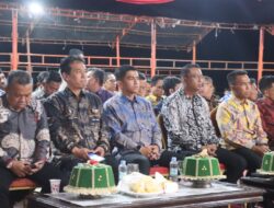 Kapolres Pasangkayu, Hadir di Malam Ramah Tamah Puncak Kebersamaan HUT RI ke-80
