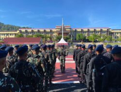 Farewell Parade Kapolda Sulbar, Tongkat Kepemimpinan Diserahkan dengan Pesan Mengharukan