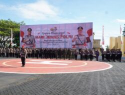 Kapolda Sulbar Pimpin Peringatan Hari Juang Polri, Tekankan Komitmen Melayani Masyarat