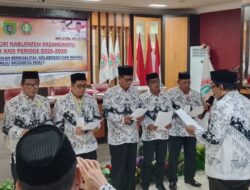 Hendrik, S.Pd Kembali Nahkodai PGRI Kab.Pasangkayu, Masa Bakti XXIII tahun 2025 – 2030