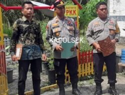 Semarak HUT RI ke-80, Polsek Pasangkayu Dukung Lomba Hias Kampung dan Pemanfaatan Pekarangan di Desa Pajalele