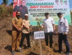 Komisi IV Anggota DPR-RI dari Fraksi PDIP Dr.Ir.H.Agus Ambo Djiwa, Reses di Bulunggu