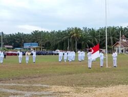 Upacara HUT RI ke-80, Kecamatan Bulutaba, Pusatkan Acara di Desa Lelejae Berlangsung Khidmat