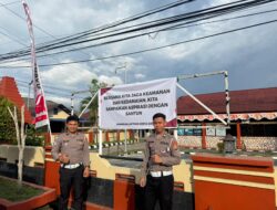 Ditlantas Polda Sulbar Gencarkan Kampanye Anti Anarkisme Lewat Spanduk di Titik Strategis