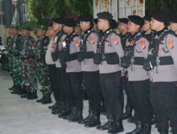 Jaga Kondisifitas, Polres Majene Bersama Kodim 1401 Majene Gelar Patroli Gabungan Skala Besar