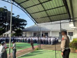 Keselamatan Berlalu Lintas di Kalangan Pelajar, Kasubdit Regident Polda Sulbar Beraksi di SMA 1 Mamuju