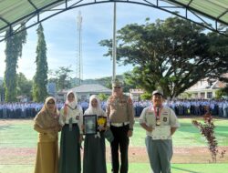 Ajak Siswa Jadi Pelopor Keselamatan, Kasubdit Regident Polda Sulbar Beri Edukasi di SMA 1 Mamuju