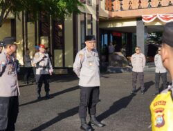 Pesan Kapolda Sulbar untuk Personel Binmas dan Polairud dalam Apel Satker: Garda Terdepan Jaga Kamtibmas