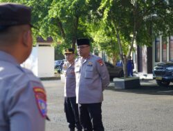 Kapolda Sulbar Pimpin Apel Satker, Tekankan Peran Strategis Binmas dan Polairud dalam Kamtibmas