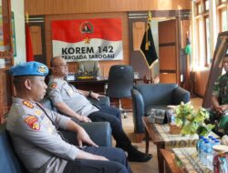 Kapolda Sulbar dan Danrem 142 Tatag Perkuat Sinergitas Tingkatkan Stabilitas Keamanan