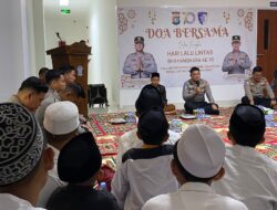 Anak Yatim Berdoa untuk Kamseltibcarlantas, Polda Sulbar Rayakan HUT Lalu Lintas ke-70