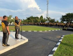 Kapolda Sulbar Galakkan Senam dan Kebersihan Mako, Wujudkan Lingkungan Kerja yang Bersih dan Sehat