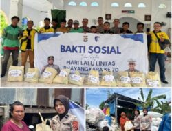 Bakti Sosial dan Kampanye Keselamatan: Ditlantas Polda Sulbar Rayakan HUT ke-70 Lalu Lintas di Mamuju