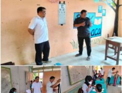 Kepsek Endi Sabara, Sambut Tim Kesehatan PKM Bulutaba, Gelar CKG untuk Murid SDN Biai