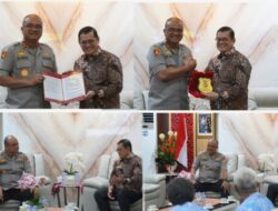 Sinergi dan Teknologi, Kapolda Sulbar Terima Kunjungan Kepala Kanwil DJP Sulselbartra