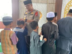Doa Anak Yatim Iringi Harapan Polda Sulbar untuk Jaga Kamtibmas Kondusif