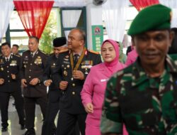 Kapolda Sulbar Hadiri dan Meriahkan HUT ke-80 TNI di Korem 142/Tatag