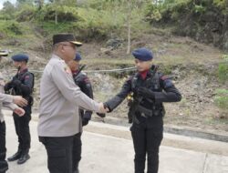 Kunjungan Kapolda Sulbar ke Kompi 4 Brimob Polman, Wujudkan Soliditas dan Kekompakan