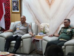 Sinergi Kuat, Kamtibmas Stabil: Kapolda Sulbar dan Danpuspomad Sepakat