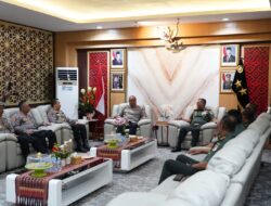 Kapolda Sulbar dan Danpuspomad Pererat Sinergitas Jaga Kamtibmas