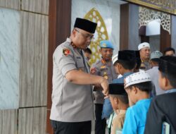Jumat Berkah, Polda Sulbar Libatkan Anak Yatim dalam Doa untuk Kamtibmas Kondusif