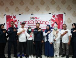 74 Usia Humas Polri, Bid Humas Polda Sulbar Gelar Bakti Kesehatan Donor Darah