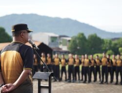 Kapolda Sulbar Gagas Olahraga Bersama di Mako Brimob, Pererat Soliditas Personel