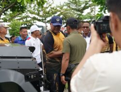 TNI-Polri Solid, Kapolda Sulbar Hadiri Olahraga Bersama di Lanal Mamuju