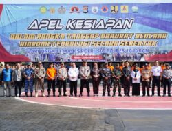 Siaga Bencana, Polda Sulbar Gelar Apel Kesiapsiagaan Menghadapi Hidrometeorologi
