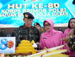 Wakapolda Sulbar: Brimob Harus Jadi Pelindung Masyarakat, HUT Ke-80 Brimob