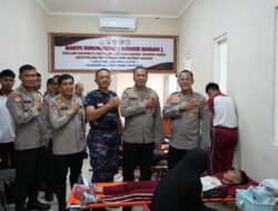 Polairud Polda Sulbar Gelar Bakti Kesehatan Donor Darah, Wakapolda Turut Berikan Dukungan dan Motivasi