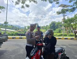 Operasi Zebra Marano 2025 Dimulai, Puluhan Pengendara Terjaring Razia