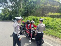 Polda Sulbar Gelar Operasi Zebra Marano 2025 di Mamuju, Puluhan Kendaraan Ditindak