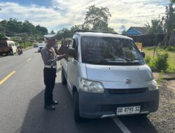 Polda Sulbar Tunjukkan Keseriusan, Puluhan Pengendara Terjaring Operasi Zebra Marano