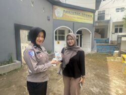 Polantas Sulbar Ajak Mahasiswa Tomakaka Patuhi Aturan Lalu Lintas