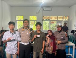 Polantas Sulbar Sosialisasi Keselamatan Lalu Lintas di Universitas Tomakaka