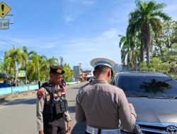 Taman Karema Mamuju Jadi Sasaran Operasi Zebra Marano 2025, Petugas Gencarkan Edukasi dan Penertiban