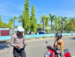 Operasi Zebra Marano 2025 di Taman Karema Mamuju, Polisi Fokus Edukasi dan Penertiban