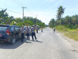 Polda Sulbar Tingkatkan Keselamatan Lalu Lintas, Survey Sarana dan Prasarana Jalan di Pasangkayu
