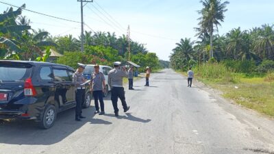 Polda Sulbar Tingkatkan Keselamatan Lalu Lintas, Survey Sarana dan Prasarana Jalan di Pasangkayu