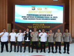 Polda Sulbar Terima Pemeriksaan Interim BPK RI, Fokus Tingkatkan Transparansi dan Akuntabilitas