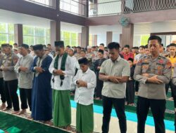 Sholat Gaib Polda Sulbar, Mendoakan Keselamatan Korban Bencana di Berbagai Wilayah