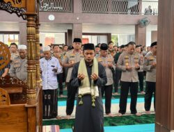 Polda Sulbar Gelar Sholat Gaib, Doakan Korban Bencana di Berbagai Wilayah