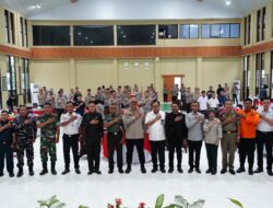 Rakor Linsek Kapolda Sulbar, Satukan Visi Semua Sektor untuk Pengamanan Hari Besar