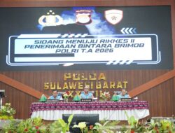 Bintara Brimob Sulbar Lulus Rikkes II, Kapolda Sulbar: Hasil Murni Tanpa Titipan